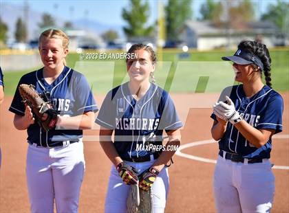 Thumbnail 1 in Oasis Academy vs. Smith Valley (NIAA 1A Northern Region Playoff) photogallery.