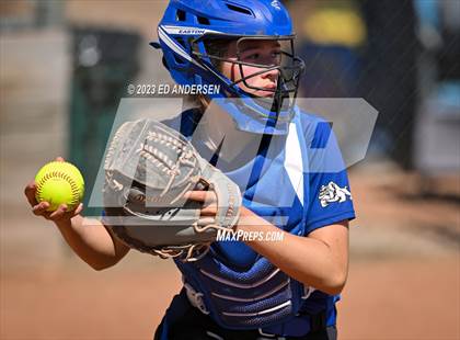 Thumbnail 1 in Oasis Academy vs. Smith Valley (NIAA 1A Northern Region Playoff) photogallery.