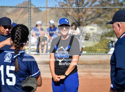 Thumbnail 1 in Oasis Academy vs. Smith Valley (NIAA 1A Northern Region Playoff) photogallery.