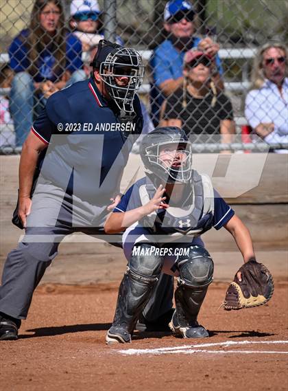 Thumbnail 3 in Oasis Academy vs. Smith Valley (NIAA 1A Northern Region Playoff) photogallery.