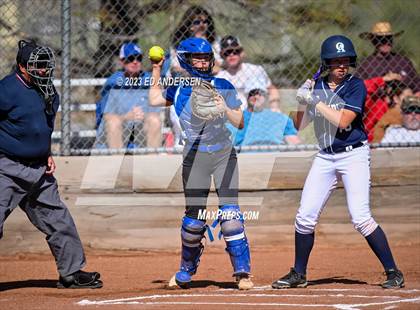 Thumbnail 1 in Oasis Academy vs. Smith Valley (NIAA 1A Northern Region Playoff) photogallery.