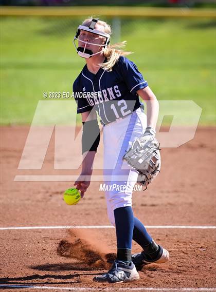 Thumbnail 1 in Oasis Academy vs. Smith Valley (NIAA 1A Northern Region Playoff) photogallery.