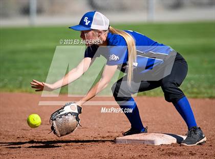 Thumbnail 2 in Oasis Academy vs. Smith Valley (NIAA 1A Northern Region Playoff) photogallery.