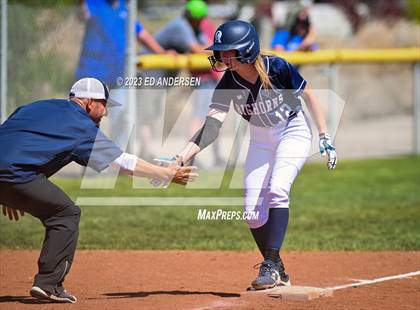 Thumbnail 2 in Oasis Academy vs. Smith Valley (NIAA 1A Northern Region Playoff) photogallery.