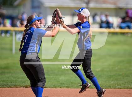 Thumbnail 3 in Oasis Academy vs. Smith Valley (NIAA 1A Northern Region Playoff) photogallery.