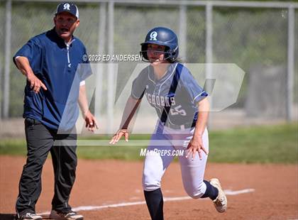 Thumbnail 2 in Oasis Academy vs. Smith Valley (NIAA 1A Northern Region Playoff) photogallery.