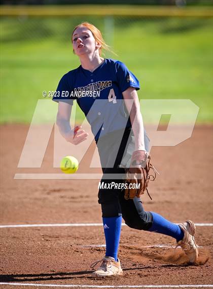 Thumbnail 2 in Oasis Academy vs. Smith Valley (NIAA 1A Northern Region Playoff) photogallery.