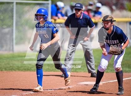 Thumbnail 2 in Oasis Academy vs. Smith Valley (NIAA 1A Northern Region Playoff) photogallery.