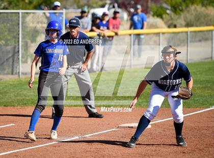Thumbnail 2 in Oasis Academy vs. Smith Valley (NIAA 1A Northern Region Playoff) photogallery.