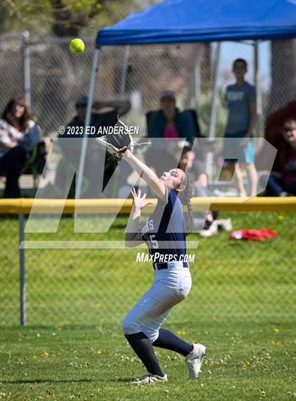 Thumbnail 1 in Oasis Academy vs. Smith Valley (NIAA 1A Northern Region Playoff) photogallery.