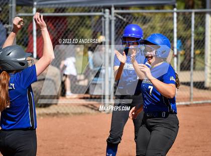 Thumbnail 2 in Oasis Academy vs. Smith Valley (NIAA 1A Northern Region Playoff) photogallery.