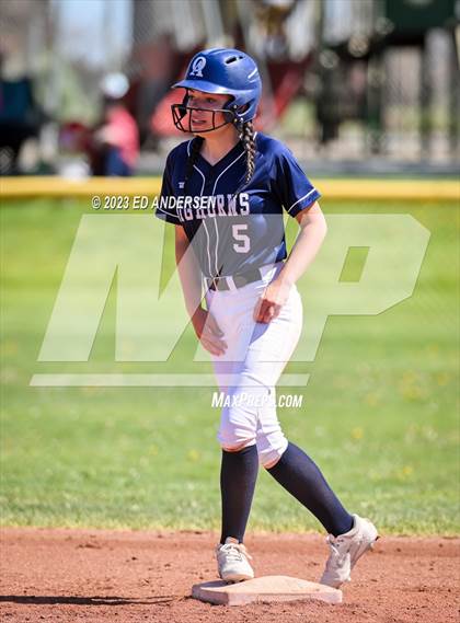 Thumbnail 3 in Oasis Academy vs. Smith Valley (NIAA 1A Northern Region Playoff) photogallery.