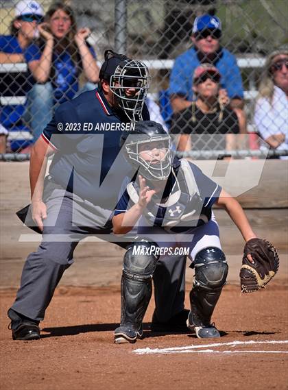 Thumbnail 3 in Oasis Academy vs. Smith Valley (NIAA 1A Northern Region Playoff) photogallery.