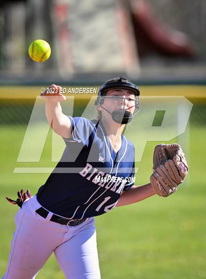 Thumbnail 1 in Oasis Academy vs. Smith Valley (NIAA 1A Northern Region Playoff) photogallery.