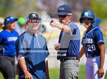 Thumbnail 1 in Oasis Academy vs. Smith Valley (NIAA 1A Northern Region Playoff) photogallery.