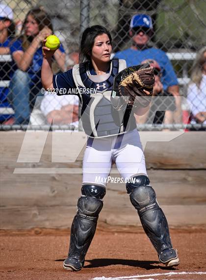 Thumbnail 1 in Oasis Academy vs. Smith Valley (NIAA 1A Northern Region Playoff) photogallery.