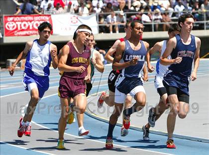 Thumbnail 1 in CIF SS Division Championships (Boys 1600 D2 Final) photogallery.
