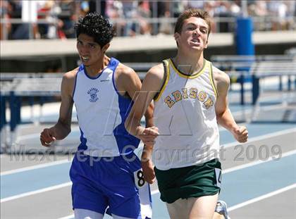 Thumbnail 2 in CIF SS Division Championships (Boys 1600 D2 Final) photogallery.
