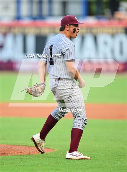 Thumbnail 2 in Cy-Fair vs. Pearland (UIL Baseball 6A Region 3 Regional Final) photogallery.