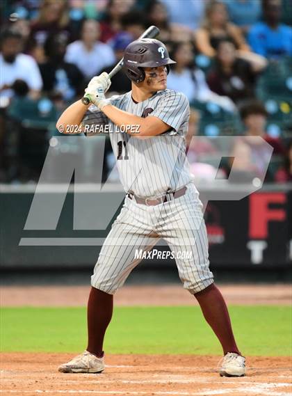 Thumbnail 2 in Cy-Fair vs. Pearland (UIL Baseball 6A Region 3 Regional Final) photogallery.