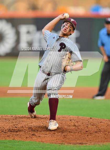 Thumbnail 1 in Cy-Fair vs. Pearland (UIL Baseball 6A Region 3 Regional Final) photogallery.