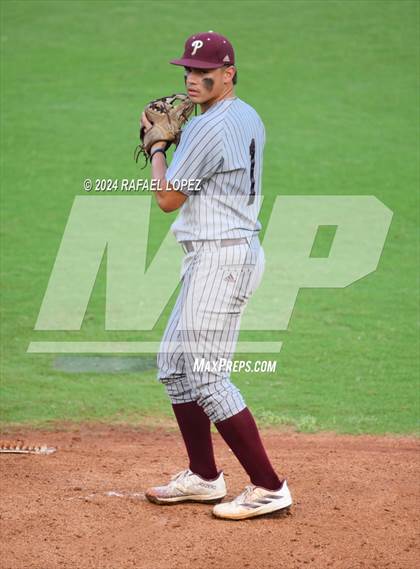 Thumbnail 2 in Cy-Fair vs. Pearland (UIL Baseball 6A Region 3 Regional Final) photogallery.