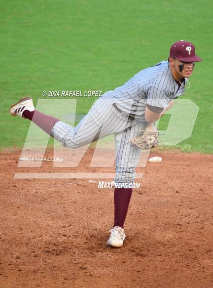 Thumbnail 2 in Cy-Fair vs. Pearland (UIL Baseball 6A Region 3 Regional Final) photogallery.