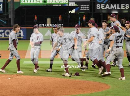 Thumbnail 3 in Cy-Fair vs. Pearland (UIL Baseball 6A Region 3 Regional Final) photogallery.