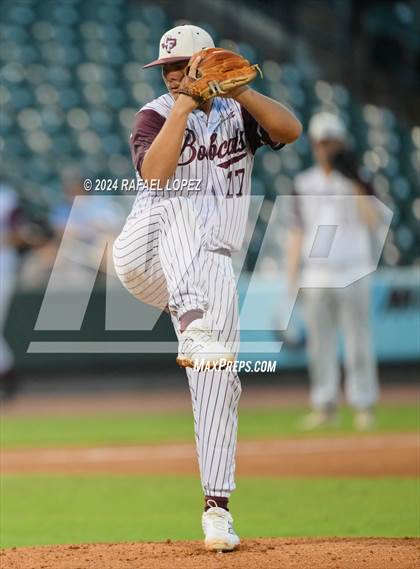 Thumbnail 2 in Cy-Fair vs. Pearland (UIL Baseball 6A Region 3 Regional Final) photogallery.