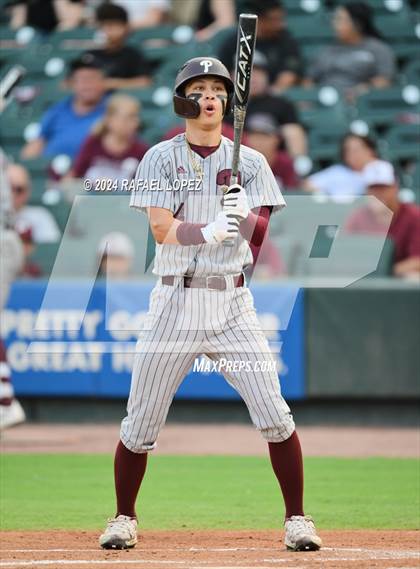 Thumbnail 3 in Cy-Fair vs. Pearland (UIL Baseball 6A Region 3 Regional Final) photogallery.