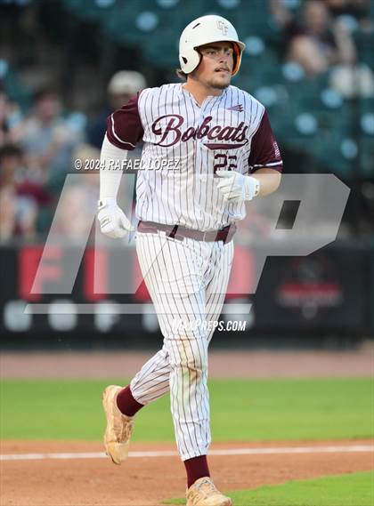 Thumbnail 3 in Cy-Fair vs. Pearland (UIL Baseball 6A Region 3 Regional Final) photogallery.