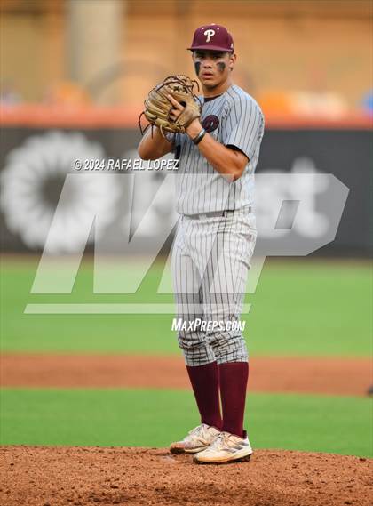 Thumbnail 2 in Cy-Fair vs. Pearland (UIL Baseball 6A Region 3 Regional Final) photogallery.