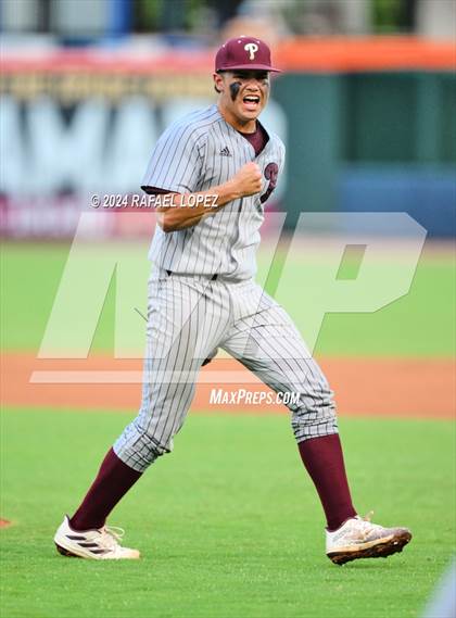 Thumbnail 3 in Cy-Fair vs. Pearland (UIL Baseball 6A Region 3 Regional Final) photogallery.