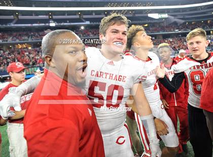Thumbnail 1 in Wylie vs. Carthage (UIL 4A Division 1 Final) photogallery.