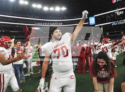 Thumbnail 2 in Wylie vs. Carthage (UIL 4A Division 1 Final) photogallery.