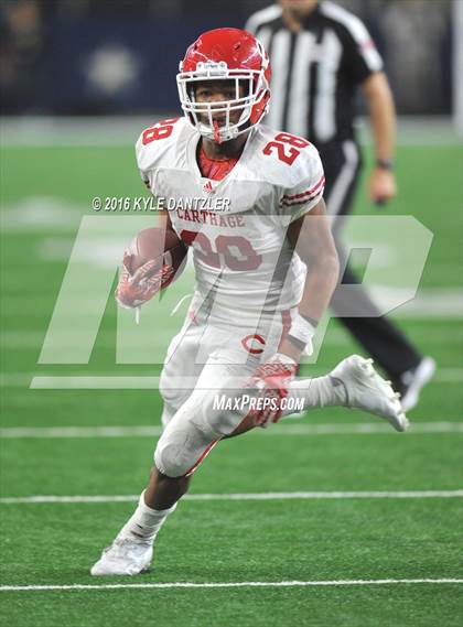 Thumbnail 2 in Wylie vs. Carthage (UIL 4A Division 1 Final) photogallery.