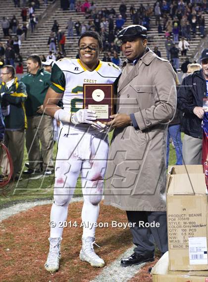 Thumbnail 2 in Havelock vs. Crest (NCHSAA 3AA Final) photogallery.