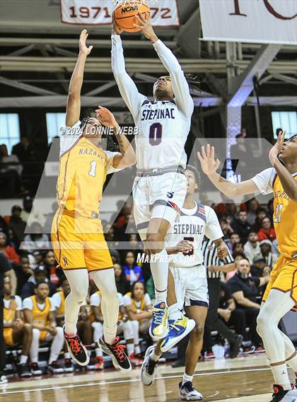 Thumbnail 1 in Archbishop Stepinac vs. Nazareth (CHSAA Intersectional Class AA City Championship) photogallery.