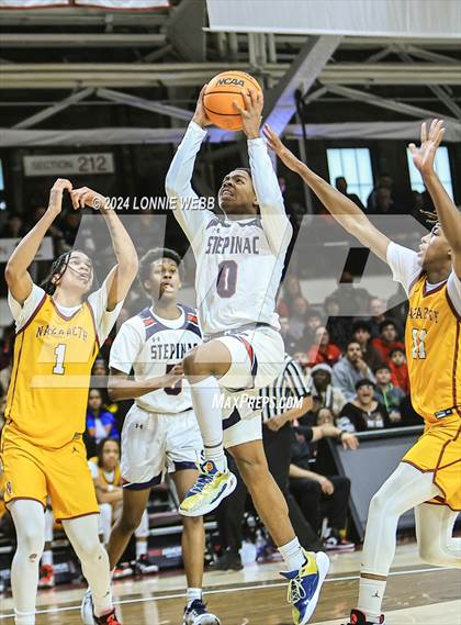 Thumbnail 2 in Archbishop Stepinac vs. Nazareth (CHSAA Intersectional Class AA City Championship) photogallery.