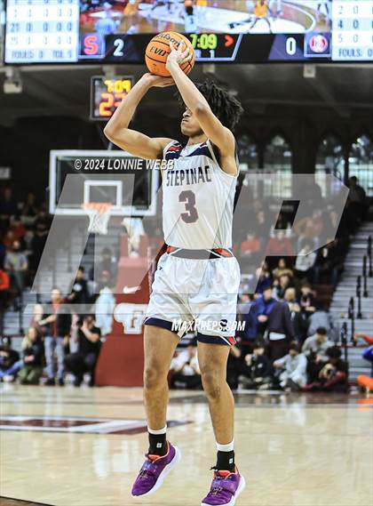 Thumbnail 2 in Archbishop Stepinac vs. Nazareth (CHSAA Intersectional Class AA City Championship) photogallery.