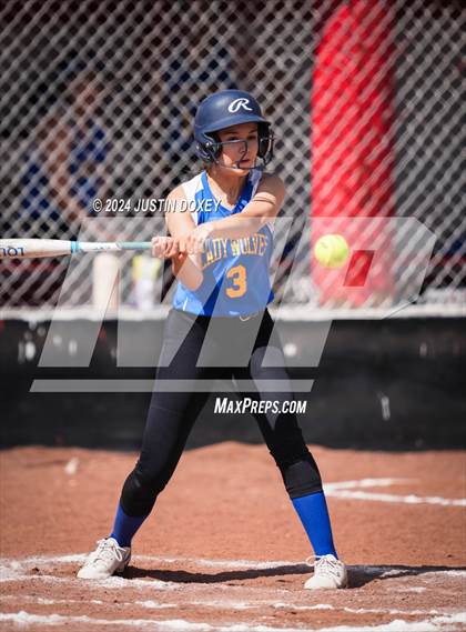 Thumbnail 2 in Carlin vs Coleville (NIAA Class 1A Northern Playoff Game 3) photogallery.