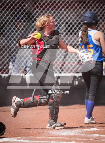Thumbnail 2 in Carlin vs Coleville (NIAA Class 1A Northern Playoff Game 3) photogallery.