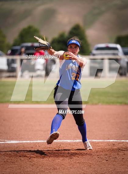 Thumbnail 1 in Carlin vs Coleville (NIAA Class 1A Northern Playoff Game 3) photogallery.