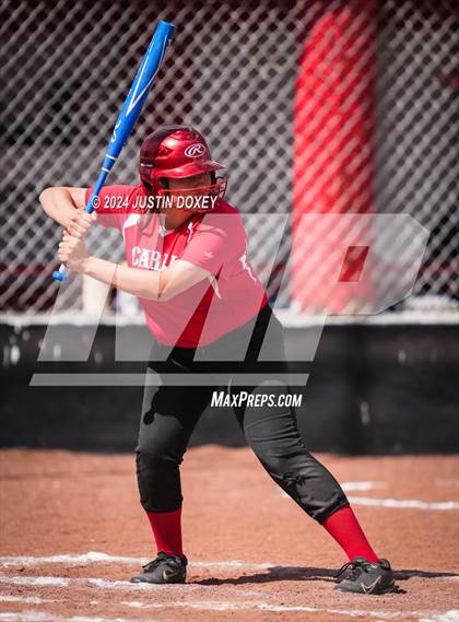 Thumbnail 1 in Carlin vs Coleville (NIAA Class 1A Northern Playoff Game 3) photogallery.
