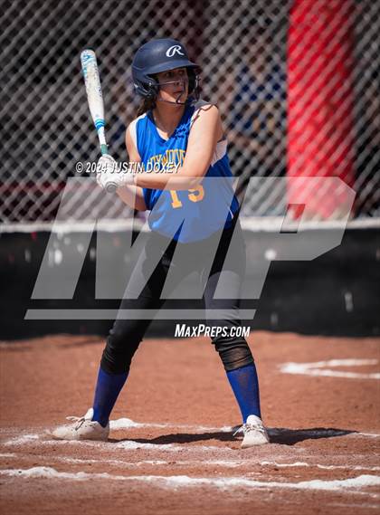 Thumbnail 3 in Carlin vs Coleville (NIAA Class 1A Northern Playoff Game 3) photogallery.