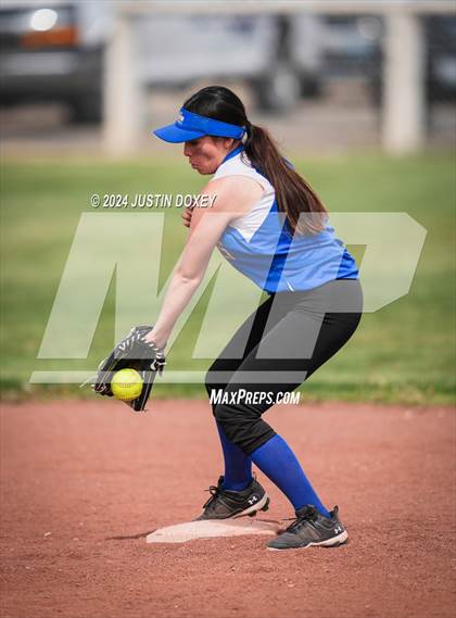 Thumbnail 3 in Carlin vs Coleville (NIAA Class 1A Northern Playoff Game 3) photogallery.