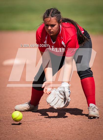 Thumbnail 2 in Carlin vs Coleville (NIAA Class 1A Northern Playoff Game 3) photogallery.