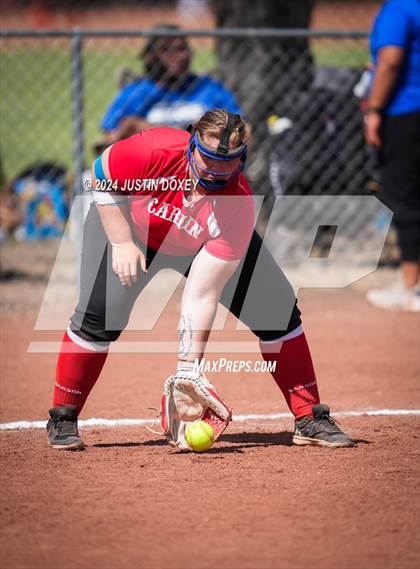 Thumbnail 2 in Carlin vs Coleville (NIAA Class 1A Northern Playoff Game 3) photogallery.