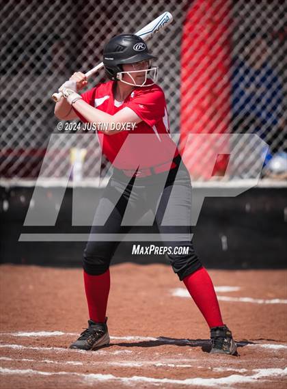 Thumbnail 1 in Carlin vs Coleville (NIAA Class 1A Northern Playoff Game 3) photogallery.