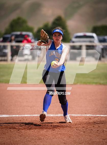 Thumbnail 3 in Carlin vs Coleville (NIAA Class 1A Northern Playoff Game 3) photogallery.